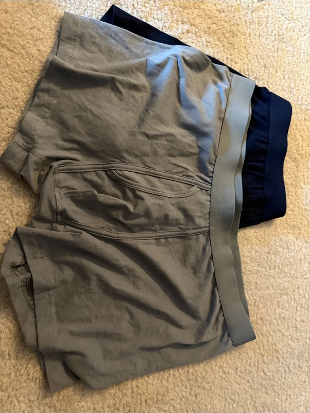 Goodfellow & Co Gray Athletic Boxer Briefs grey navy blue lot 2 NWOT men